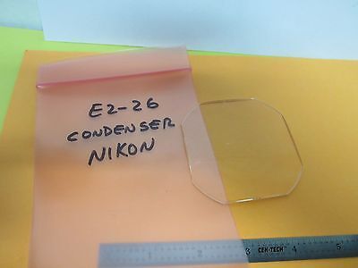 OPTICAL MICROSCOPE NIKON CONDENSER LENS JAPAN OPTICS BIN#E2-26