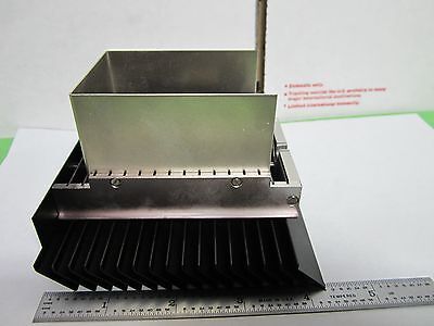 MICROSCOPE PART POLYVAR REICHERT LEICA HEAT SINK LAMP OPTICS AS IS BIN#P1-22