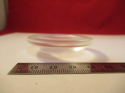 OPTICAL FROSTED DIFFUSER LENS BI CONVEX GLASS OPTICS AS PICTURED &X1-A-07