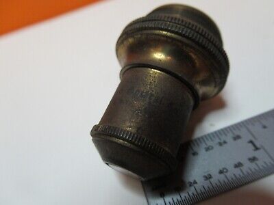 ANTIQUE BAUSCH LOMB BRASS OBJECTIVE 2/3 MICROSCOPE PART AS PICTURED &17-A-73B