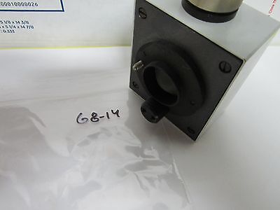 MICROSCOPE LEICA ILLUMINATOR LAMP HOUSING OPTICS BIN#G8-14