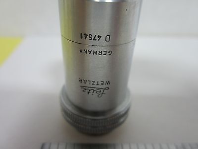 MICROSCOPE PART OBJECTIVE LEITZ GERMANY PHACO 40X OPTICS AS IS BIN#H6-29