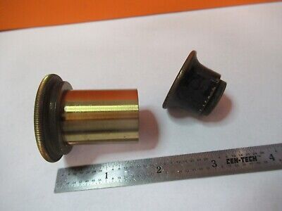 ANTIQUE BRASS LOT TUBUS MICROSCOPE PART AS PICTURED &7B-B-134