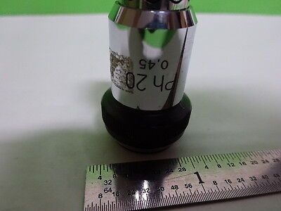 MICROSCOPE WILD HEERBRUGG SWISS OBJECTIVE 20X  PH PHASE OPTICS AS IS #AI-61