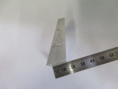 OPTICAL GLASS PRISM OPTICS AS PICTURED &W5-B-72