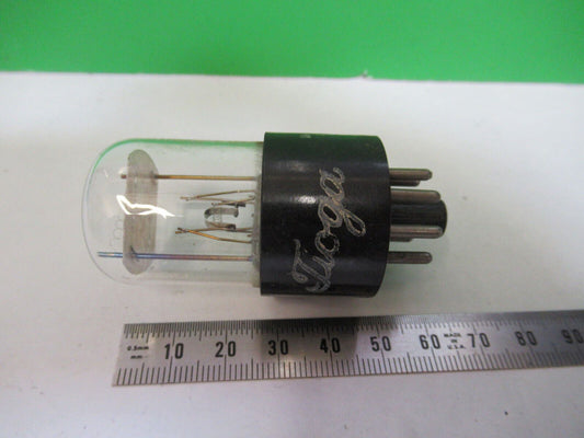 SHELDON DUAL FILAMENT RELAY VACUUM TUBE AS PICTURED &12-DT-E2