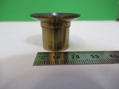 ANTIQUE BRASS ENGLAND RJ BECK POL CRYSTAL MICROSCOPE PART AS PICTURED W4-A-43