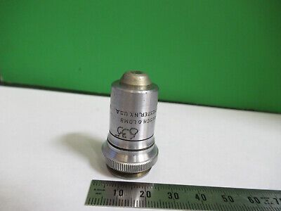 BAUSCH LOMB 40X OBJECTIVE LENS OPTICS MICROSCOPE PART AS PICTURED &R9-A-27