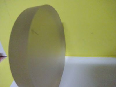 OPTICAL HUGE ROUND MIRROR THICK for LASER OPTICS AS IS BIN#X3-03