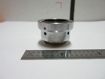 MICROSCOPE OPTICAL PART for OBJECTIVE LEITZ GERMANY 10X ICR DIC OPTICS BIN#8Z-82