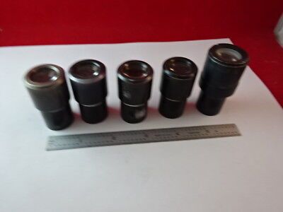 for parts LOT EYEPIECES OPTICAL AO BL MICROSCOPE PART OPTICS AS IS #54-A-12