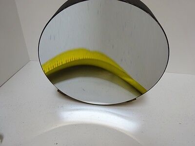 OPTICAL HUGE FUSED SILICA CONCAVE MIRROR some spots LASER OPTICS AS IS Bn#TD-1-B