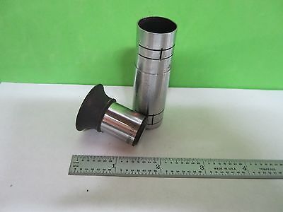 GAERTNER 10X EYEPIECE + TUBUS MICROSCOPE OPTICS AS IS BIN#T5-35