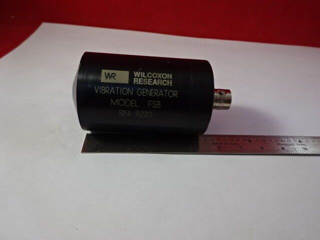 WILCOXON F5B HANDHELD SHAKER CALIBRATION SENSOR ACCELEROMETER AS IS #B8-A-02