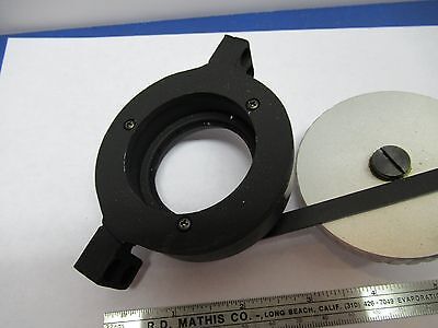 NIKON MET JAPAN OPTICAL DIAPHRAGM IRIS OPTICS MICROSCOPE PART AS IS &85-11