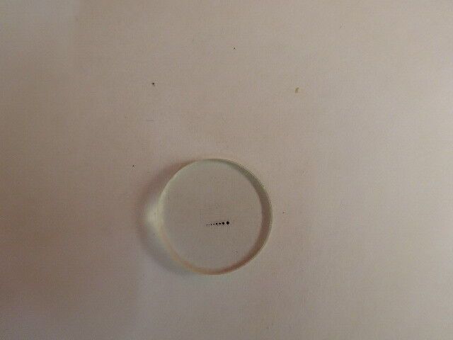 OPTICAL RETICLE MICROSCOPE PART OPTICS AS PICTURED &3-B-13