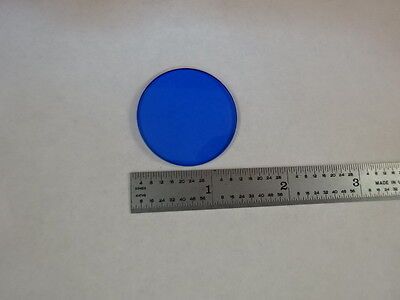 MICROSCOPE PART WILD SWISS BLUE GLASS FILTER ILLUMINATOR OPTICS AS IS B#C5-H-26