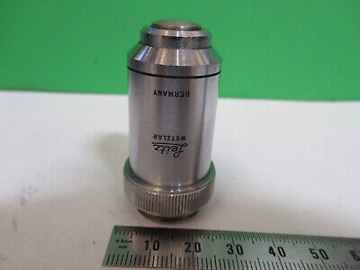 LEITZ WETZLAR OBJECTIVE 100X /170 OPTICS MICROSCOPE PART AS PICTURED #Z9-A-56