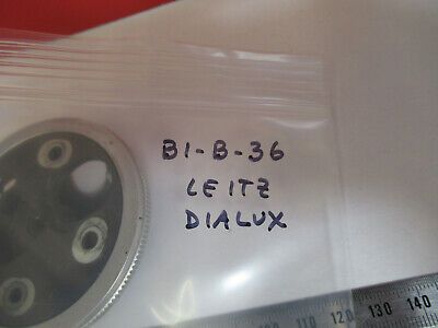 DIALUX LEITZ GERMANY NOSEPIECE QUINTUPLE MICROSCOPE PART AS PICTURED &B1-B-36