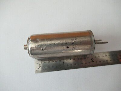 ANTIQUE RUSSIAN METAL PKG RESONATOR QUARTZ CRYSTAL FREQUENCY CONTROL F3-A-63