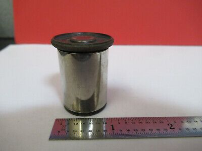 ANTIQUE ERNST LEITZ  "3" EYEPIECE MICROSCOPE PART OPTICS AS PICTURED #B1-A-50