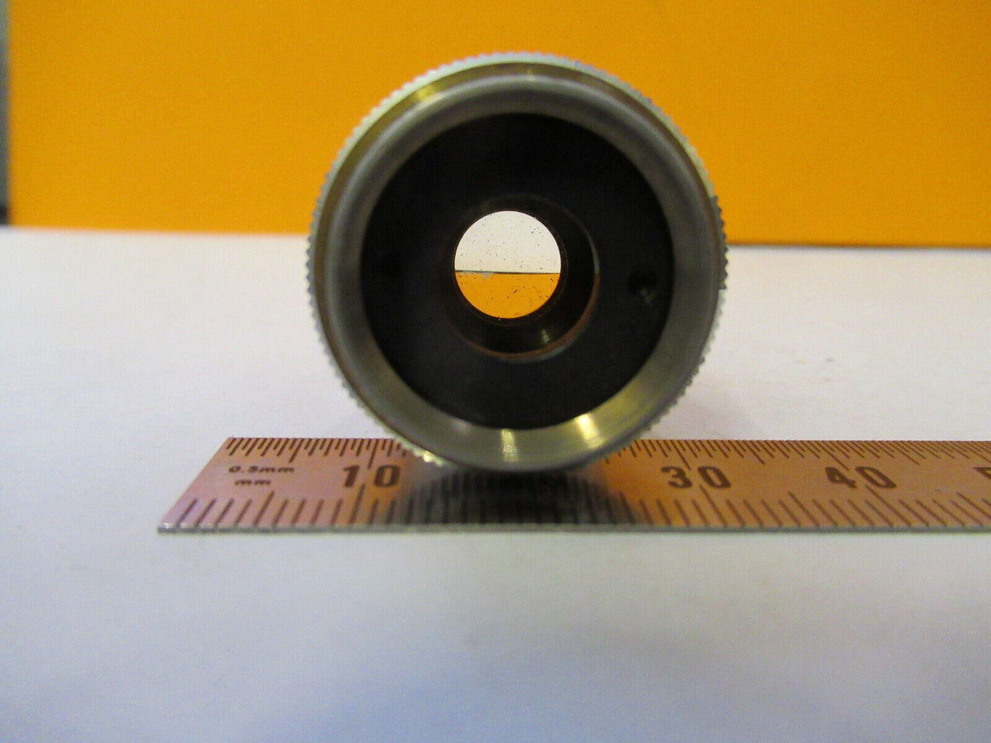 BAUSCH LOMB OBJECTIVE 10.25mm tubus 215mm MICROSCOPE PART AS PICTURED &F9-A-16