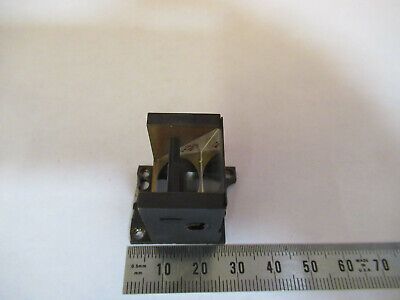 ANTIQUE BRASS MOUNTED BAUSCH LOMB PRISM MICROSCOPE PART AS PICTURED &P2-A-126