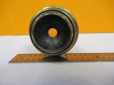 ANTIQUE CARL ZEISS PROJECTION EYEPIECE "4" MICROSCOPE PART AS PICTURED &11-B-55