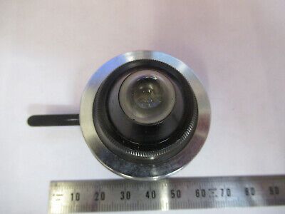 VINTAGE BAUSCH LOMB CONDENSER + IRIS OPTICS MICROSCOPE PART AS PICTURED &B3-B-06