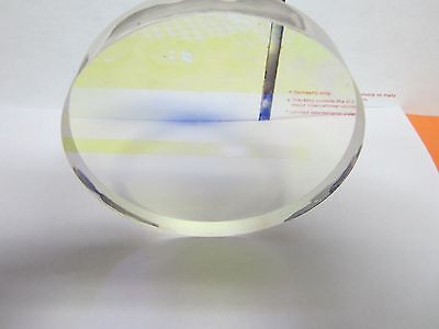 FOR PARTS OPTICAL COATED GLASS [scratches + voids on coatiing] OPTICS BIN#45-10