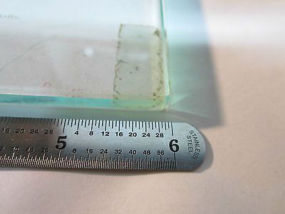 MICROSCOPE PART AMERICAN OPTICS GLASS PLATE AS IS  BIN#B1-96