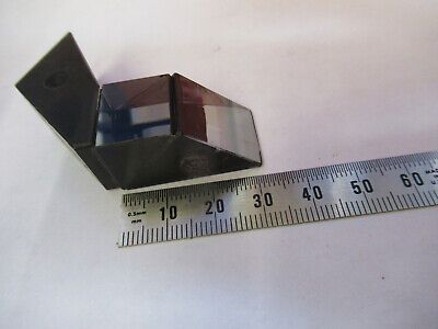 BAUSCH LOMB GLASS PRISM ASSEMBLY MICROSCOPE PART AS PICTURED &87-FT-A2