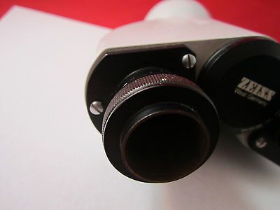 MICROSCOPE PART ZEISS GERMANY HEAD EYEPIECE HOLDER  BIN#1C