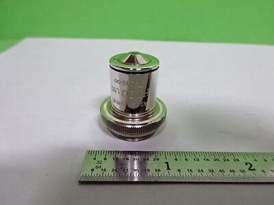 MICROSCOPE PART OBJECTIVE CARL ZEISS GERMANY APO 90X [dirty] OPTICS AS IS #AE-24