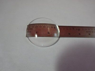 OPTICAL LENS CONVEX CONCAVE OPTICS AS IS #91-53