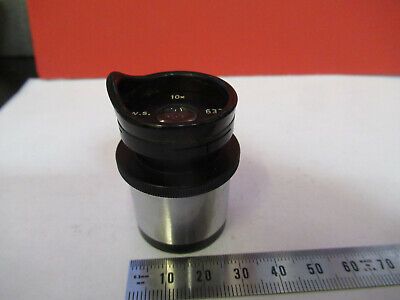 REICHERT AUSTRIA EYEPIECE 10X LENS OCULAR MICROSCOPE PART AS PICTURED 8Y-A-09