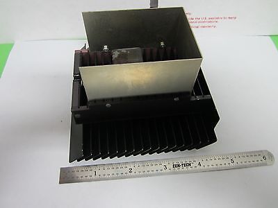 MICROSCOPE PART HEAT SINK LAMP POLYVAR REICHERT LEICA AS IS BIN#G3-01