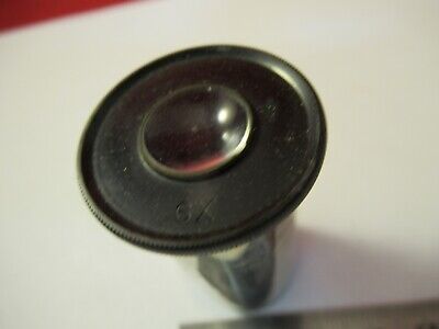 VINTAGE SPENCER EYEPIECE OCULAR 6X OPTICS MICROSCOPE PART AMERICAN &9-FT-70