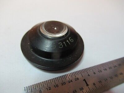 ANTIQUE BRASS MOUNTED LENS MICROSCOPE PART AS PICTURED #7B-B-125