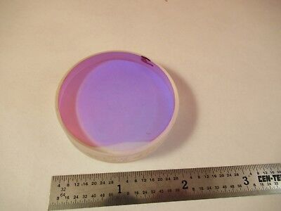 OPTICAL FLAT SPECTRA PHYSICS FUSED SILICA DICHROIC OPTICS AS PICTURED &92-A-22