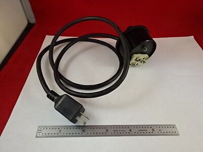 FOR PARTS MICROSCOPE SPARE LAMP CORD ILLUMINATOR UNKNOWN MAKER AS IS #R6-B-36