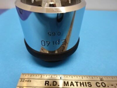 WILD HEERBRUGG SWISS OBJECTIVE EPI 40X MICROSCOPE PART OPTICS AS IS &90-A-01