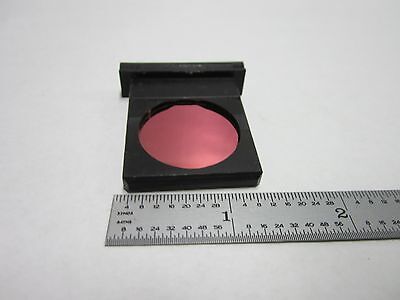 MICROSCOPE PART INFRARED FILTER SLIDE OPTICS BIN#Q4-R-44