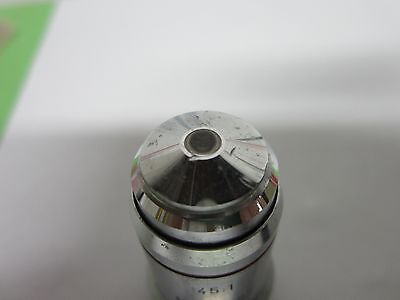 MICROSCOPE OBJECTIVE ROLYN GERMANY 45X OPTICS BIN#5K-H-5