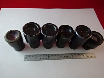 for parts LOT EYEPIECES OPTICAL AO BL MICROSCOPE PART OPTICS AS IS #54-A-10