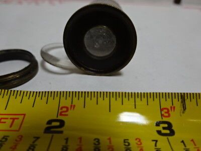 FOR PARTS BRASS ANTIQUE EYEPIECE LENS FRANCE OPTICS AS IS #96-92A