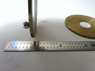 MICROSCOPE PART LEITZ WETZLAR GERMANY METALLOGRAPH STAGE TABLE 360 AS IS #AE-92