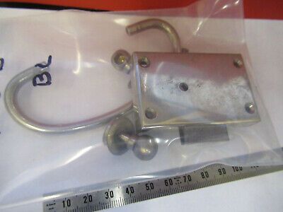 BAUSCH LOMB LOCK + HANDLE for WOOD CABINET MICROSCOPE PART AS PICTURED &FT-5-B