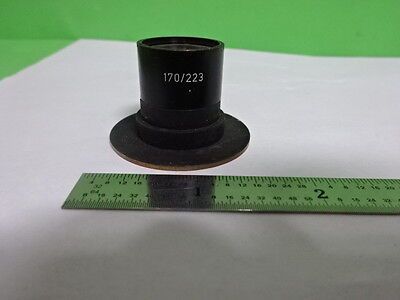 MICROSCOPE PART OBJECTIVE 1.25X POL POLARIZATION OPTICS AS IS B#AC-F-12