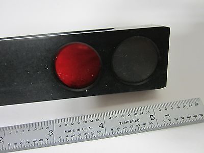 OPTICAL ZYGO INTERFEROMETER MICROSCOPE SLIDE RED LASER OPTICS BIN#J1-03